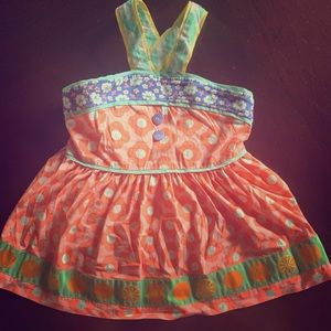 Matilda Jane Orange Slice Suntop size 6